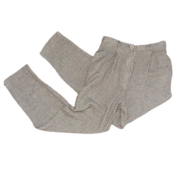 Petite Sophisticate Brown Ankle Pants - Picture 3 of 6